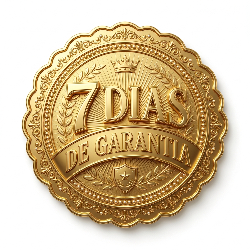 Selo de 7 Dias de Garantia Dourado
